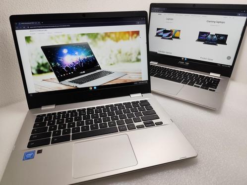 ASUS C423NA-EB0350 Krachtige 14 Full HD Chromebook 64gb ssd, Computers en Software, Chromebooks, 14 inch, 64 GB, Qwerty, Gebruikt