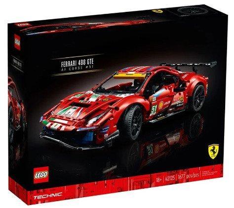 Lego - Technic - 42125 - Ferrari 488 GTE “AF Corse #51”-, Kinderen en Baby's, Speelgoed | Duplo en Lego