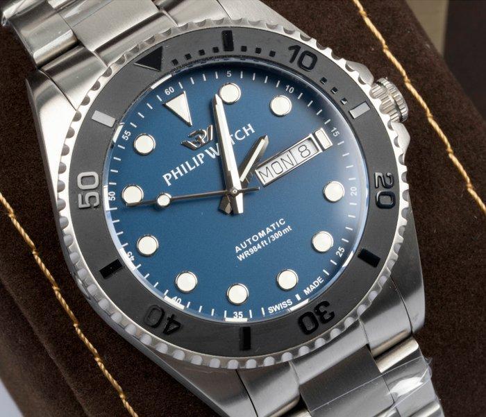Philip Watch - Caribe Diving - Limited Edition - Titanium -, Sieraden, Tassen en Uiterlijk, Horloges | Heren