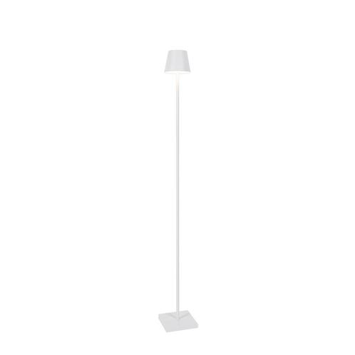Buiten vloerlamp wit incl. LED met touch dimmer oplaadbaar -, Tuin en Terras, Buitenverlichting, Nieuw