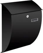 2dekans | Perel Brievenbus Nice, wandmontage, gebogen front,, Tuin en Terras, Brievenbussen, Ophalen of Verzenden, Zo goed als nieuw