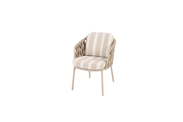 4 Seasons Outdoor Beverly tuinstoel latte |, Tuin en Terras, Tuinsets en Loungesets, Ophalen of Verzenden