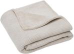 Jollein Basic Knit Nougat / Fleece 75 x 100 cm Wiegdeken, Verzenden, Nieuw