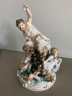 Meissen - Beeldje - Satyr Und Nymphen - Porselein, Antiek en Kunst