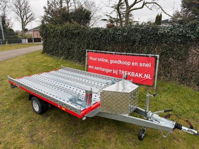 Stema motoraanhanger geremde 1500kg 307cm x 189cm, Auto diversen, Aanhangers en Bagagewagens, Nieuw