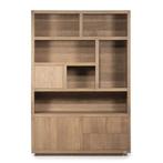 Kabinet Helsinki - 150cm - Lightbruin - 96274 - bergkasten, Huis en Inrichting, Nieuw, Overige materialen