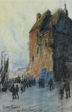 Frank Myers Boggs (1855 - 1926) - Honfleur, Antiek en Kunst, Kunst | Schilderijen | Klassiek