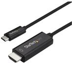 StartEch USB-C naar 4K 60Hz HDMI Converter 1 Meter Zwart, Audio, Tv en Foto, Audiokabels en Televisiekabels, Nieuw, Ophalen of Verzenden