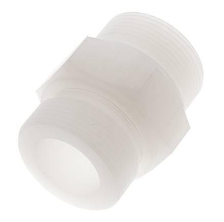 Dubbele Nippel G1 1/2 PVDF 10bar FDA 55mm Hex, Doe-het-zelf en Verbouw, Overige Doe-het-zelf en Verbouw, Nieuw, Verzenden