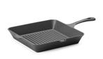 Gietijzeren grillpan | Vierkant | 26,5x26,5cm, Verzenden, Nieuw in verpakking