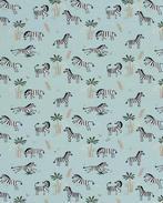 Tricot/Jersey Zebras Mint, Hobby en Vrije tijd, Stoffen en Lappen, Nieuw, Groen