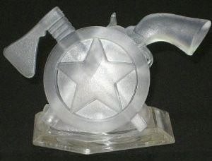 Disney Infinity 1.0 Crystal Playset Pieces-Gun Badge and, Verzamelen, Beelden en Beeldjes, Zo goed als nieuw, Ophalen of Verzenden