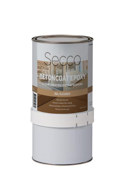 Secco BetonCoat 2KEP | Vloercoating | 2 componenten, Doe-het-zelf en Verbouw, Vloerdelen en Plavuizen, Overige typen, Nieuw, Steen of Klei