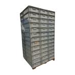 Stapelbak 600x400x170mm, PP, Grijs, Gebruikt, Gebruikt, 40 tot 60 cm, 50 tot 75 cm, Bak of Kist