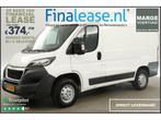 Peugeot Boxer 330 2.0 BlueHDI L1H2 Marge 131PK Airco €374pm, Auto's, Bestelauto's, Wit, Nieuw, Lease, Peugeot