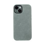 iPhone 14 - Alcantara Case | Nardo Grey, Ophalen of Verzenden, Nieuw, Hoesje of Tasje