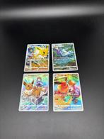 Pokémon - 4 Card - Eevee, Flareon, Jolteon, Vaporeon, CHR, Hobby en Vrije tijd, Verzamelkaartspellen | Pokémon, Nieuw