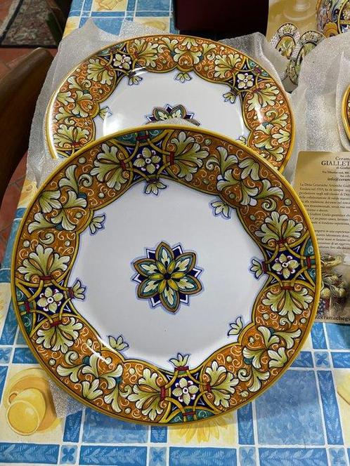 Tafelservies (18) - Keramiek - Deruta keramiek, Antiek en Kunst, Antiek | Glas en Kristal