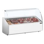 GGM Gastro | Koelvitrine - 2500mm - Wit voorpaneel |, Verzenden