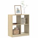 vidaXL Boekenkast 68,5x32x75 cm bewerkt hout sonoma, Huis en Inrichting, Verzenden, Nieuw, Overige houtsoorten