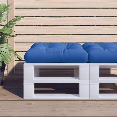 vidaXL Palletkussen stof koningsblauw, Huis en Inrichting, Woonaccessoires | Kussens, Blauw, Nieuw, Verzenden