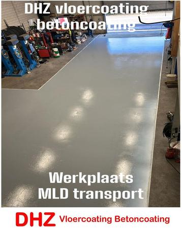 160m2-30kg  2K Epoxy WERKPLAATS vloercoating Showroom Garage beschikbaar voor biedingen