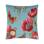 gobelin klaproos met vlinders 45x45cm, Huis en Inrichting, Verzenden, Nieuw