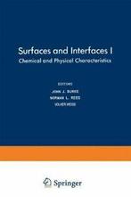 Surfaces and Interfaces I : Chemical and Physic. Burke,, Boeken, Zo goed als nieuw, Verzenden, Burke, John