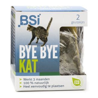 Kattenverjager | BSI (2 geurzakjes, Natuurlijk), Dieren en Toebehoren, Overige Dieren-accessoires, Nieuw, Verzenden