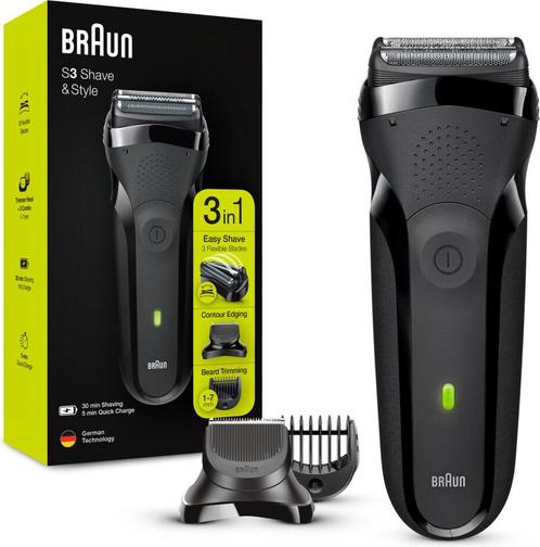 Braun Series 3  Scheerapparaat Mannen - Shave & Style 300BT, Sieraden, Tassen en Uiterlijk, Uiterlijk | Lichaamsverzorging, Nieuw