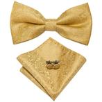 Fako Fashion® - Vlinderstrik, Pochette & Manchetknopen -, Kleding | Heren, Verzenden, Nieuw