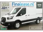 Ford Transit L2H2 165PK BPM Vrij AUT Airco Cam Trekh €627pm, Auto's, Automaat, Wit, Diesel, Nieuw