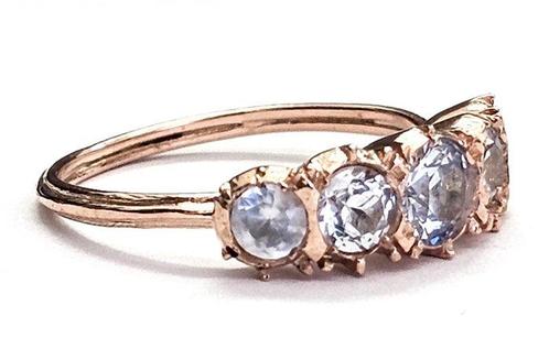 Zonder Minimumprijs - Ring - 9 kt. Roségoud, Zilver -, Sieraden, Tassen en Uiterlijk, Ringen