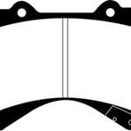 EBC 08+ Lexus LX570 5.7 Greenstuff Front Brake Pads -, Ophalen of Verzenden, Nieuw