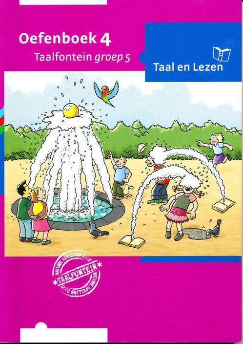 Taalfontein Taal en Lezen Oefenboek 4 (per pak 5 stuks) groe, Boeken, Schoolboeken, Nieuw, Verzenden
