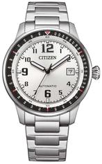 Citizen NJ0190-51A Urban Military Mechanical horloge, Staal, Staal, Verzenden, Nieuw