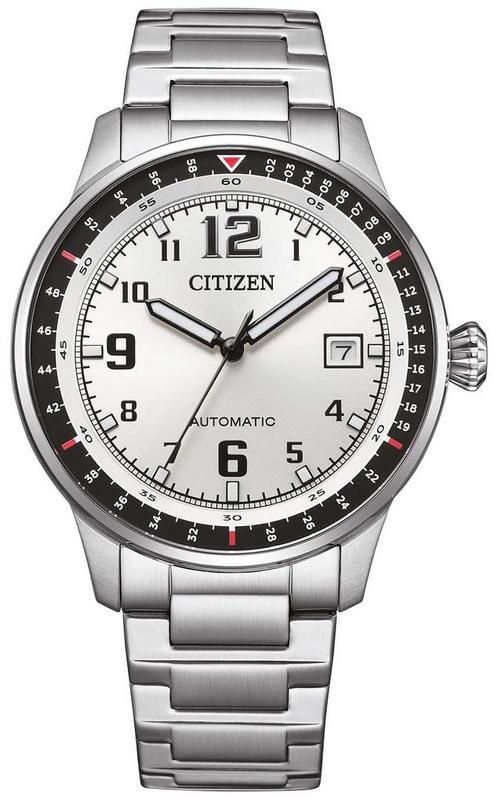 Citizen NJ0190-51A Urban Military Mechanical horloge, Sieraden, Tassen en Uiterlijk, Horloges | Heren, Staal, Nieuw, Staal, Citizen