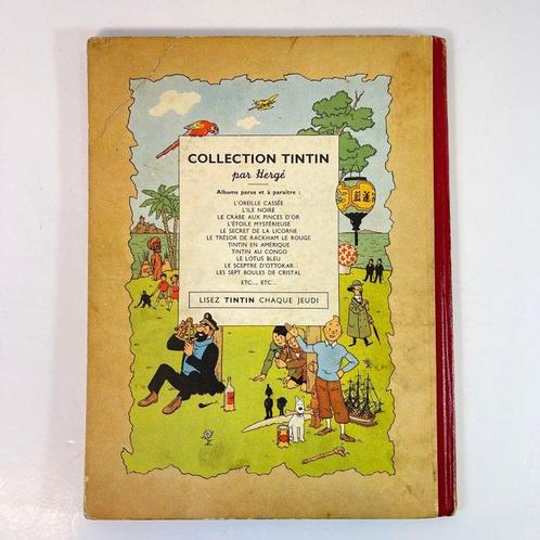 Tintin T8 - Le Sceptre d’Ottokar (B2) - 1 Album - 1948, Boeken, Stripboeken