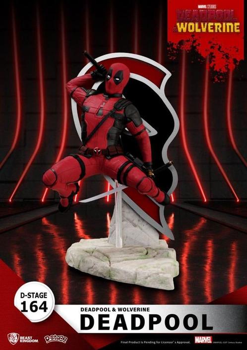 Deadpool 3 D-Stage PVC Diorama Deadpool 16 cm, Verzamelen, Film en Tv, Nieuw, Ophalen of Verzenden