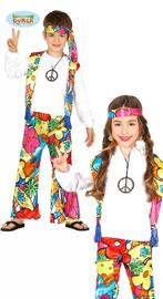 Hippie peace kostuum kind, Ophalen of Verzenden, Nieuw