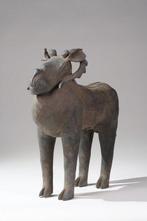 Een bronzen beeldhouwwerk - Ram - Benin - Nigeria