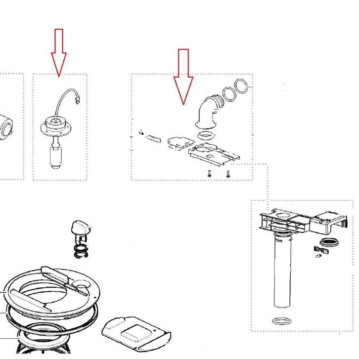Thetford C250/ 260 Pomp out 5074706, Caravans en Kamperen, Camper-accessoires, Nieuw, Ophalen of Verzenden
