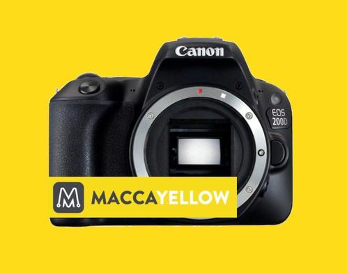 Canon EOS 200D body met garantie, Audio, Tv en Foto, Fotocamera's Digitaal, Geen optische zoom, Zo goed als nieuw, Canon, Spiegelreflex