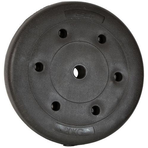 Halterschijf 20 kg - polypropyleenvinyl en beton - 29,5 m..., Sport en Fitness, Fitnessmaterialen, Nieuw, Ophalen of Verzenden