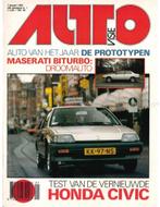 1984 AUTOVISIE MAGAZINE 01 NEDERLANDS, Nieuw, Author