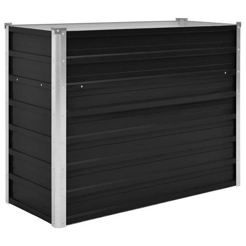 Verhoogde Tuinbak Antraciet 100x40 | retourdeal, Tuin en Terras, Bloembakken en Plantenbakken, 60 cm of meer, 100 cm of meer, Rechthoekig