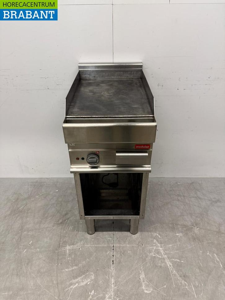 RVS Modular Bakplaat Grillplaat 40 cm 400V Horeca, Zakelijke goederen, Horeca | Keukenapparatuur, Gebruikt, Ophalen of Verzenden