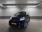 Kia Picanto 1.2 SportsLine | CarPlay | Stoelverwarming, Auto's, Voorwielaandrijving, Gebruikt, Zwart, Leder en Stof