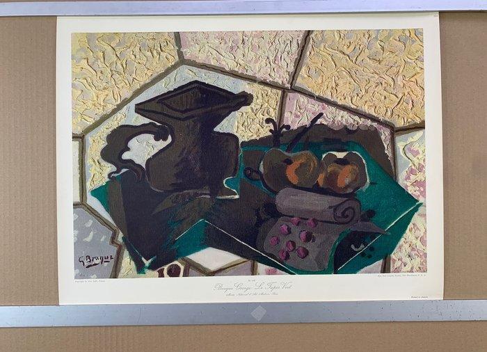 Georges Braque (after) - Le Tapis Vert - Rare Vintage, Antiek en Kunst, Kunst | Tekeningen en Foto's