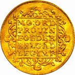 Nederland, Dordrecht 1 Gold Ducat 1771 Armored Knight, Postzegels en Munten, Munten | Nederland